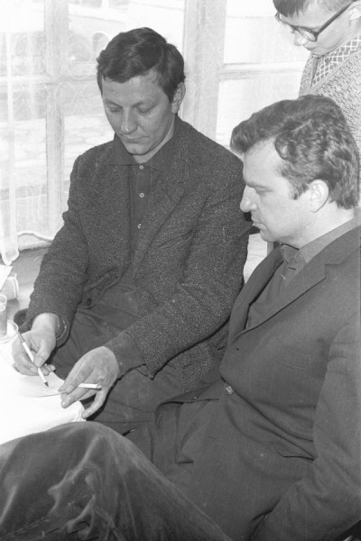 Eugeniusz Pach i Krzysztof Komornicki.