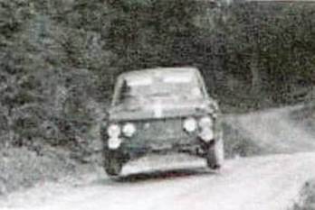 Hannu Mikkola i Järvi Anssi – Lancia Fulvia 1.3 HF.