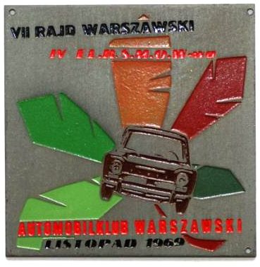 Rajd Warszawski - 1969r.