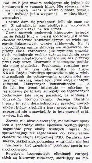 12 eliminacja - 32 Rajd Polski (PL) 