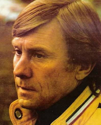 Rene Trautmann startuje samochodem Citroen SM.
