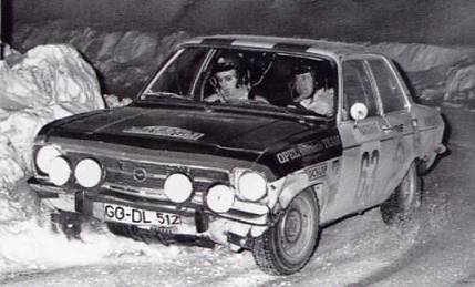 Klaus Miersch i Jens Löwenhardt – Opel Ascona.