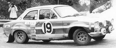 Timo Makinen i Henry Liddon – Ford Escort RS 1600.