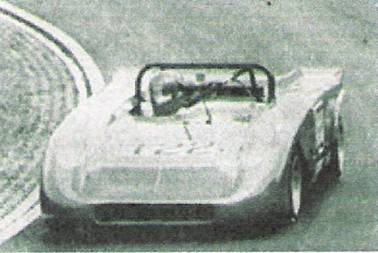 Hans Ulrich Wyss na samochodzie Sauber C1.