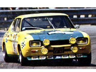 Jean Vinatier i Jean Thimonier na samochodzie Ford Capri RS 2600.