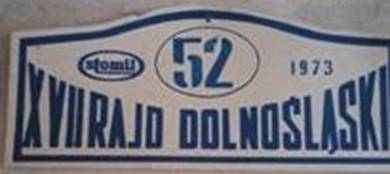 17 Rajd Dolnośląski 1973r