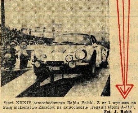 Rajd Polski 1974r