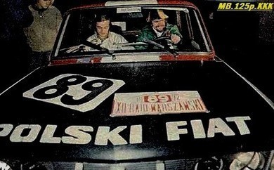Andrzej Jaroszewicz i Janusz Wojtyna – Polski Fiat 125p/1800.