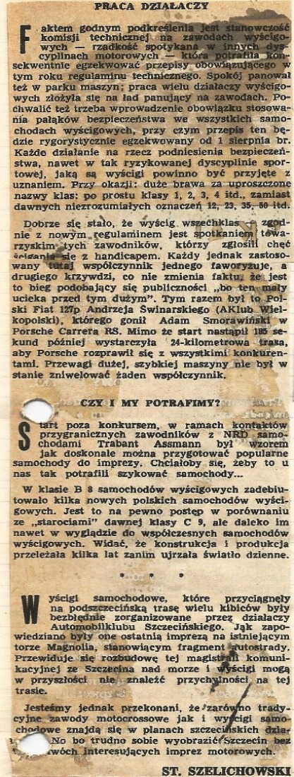 Tor Magnolia - 1976r