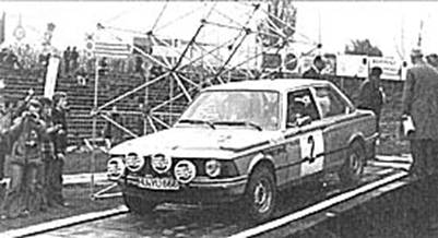 Horst Rausch i Jerzy Sypniewski – BMW 320i.