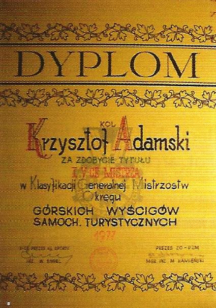 Górskie mistrzostwa okręgu krakowskiego -1977