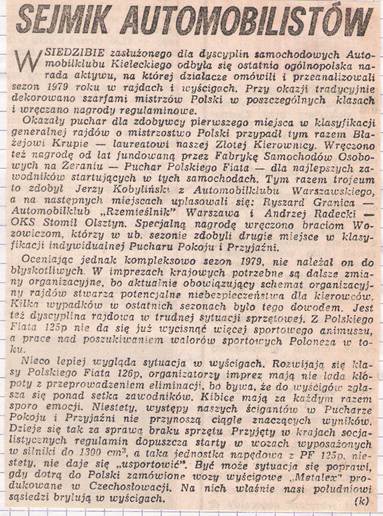 Podsumowanie sezonu.