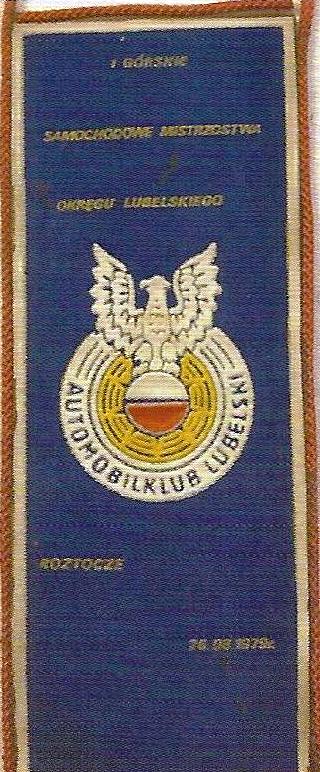 Górski wyścig Roztocze - 1979r