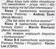 Toruń. 3 eliminacja.  9.09.1979r.