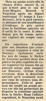 25 Rallye de Lorraine (F). 21 eliminacja (2).  19-20.05.1979r.
