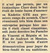 25 Rallye de Lorraine (F). 21 eliminacja (2).  19-20.05.1979r.