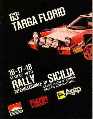 63 Targa Florio Rally di Sicilia (I). 8 eliminacja (2).  16-18.03.1979r.