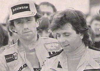  Klaus Ludwig i Rolf Stommelen. 