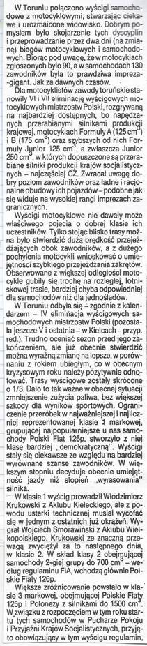 Toruń - 4 elim.WSMP 1981r