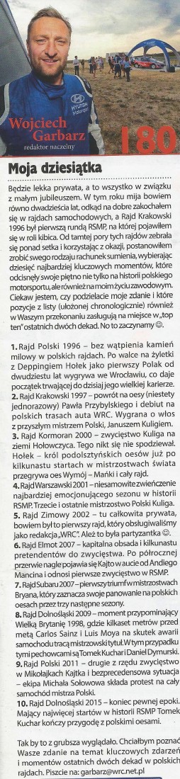 Ranking rajdów w polsce