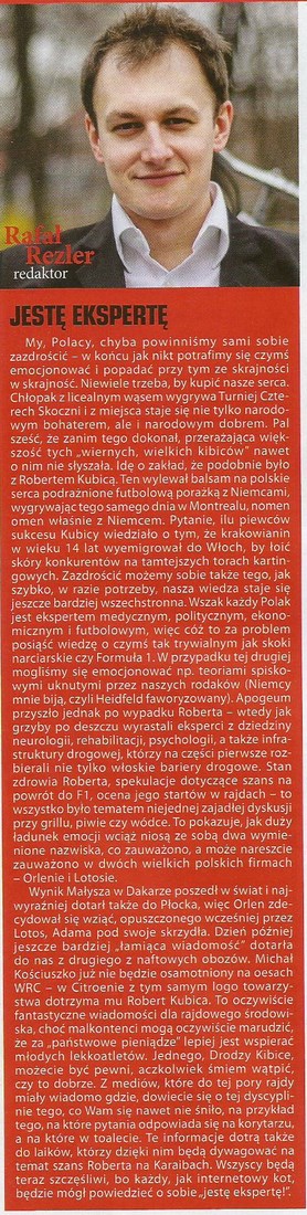 Rajdowe komentarze.