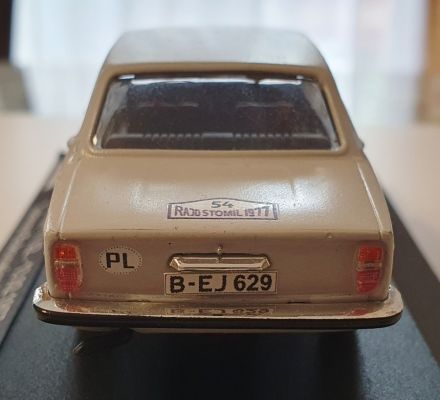 Tadeusz Buksowicz i Marek Kaczmarek - Rajd Stomil 1977 (model)
