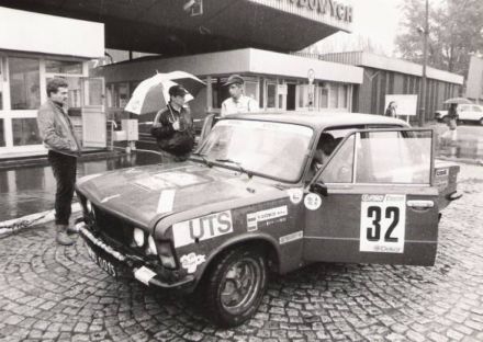 Krzysztof Godwod i Marek Kaczmarek - FSO 1600.