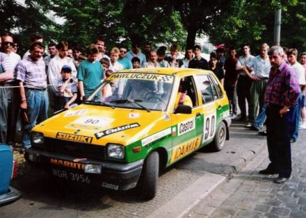 Włodzimierz Pawluczuk i Marek Kaczmarek - Suzuki Maruti 900.