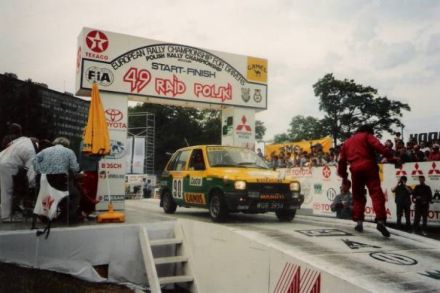 Włodzimierz Pawluczuk i Marek Kaczmarek - Suzuki Maruti 900.