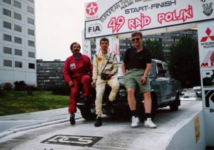 Włodzimierz Pawluczuk i Marek Kaczmarek - Suzuki Maruti 900.