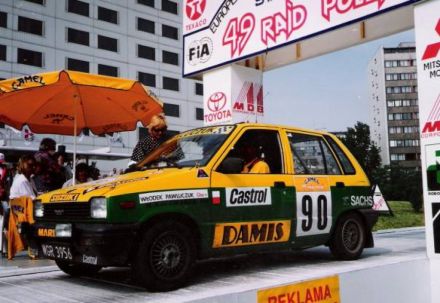 Włodzimierz Pawluczuk i Marek Kaczmarek - Suzuki Maruti 900.