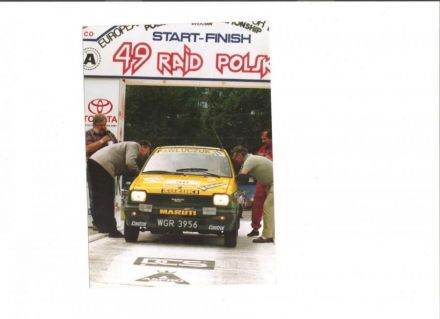 Włodzimierz Pawluczuk i Marek Kaczmarek - Suzuki Maruti 900.