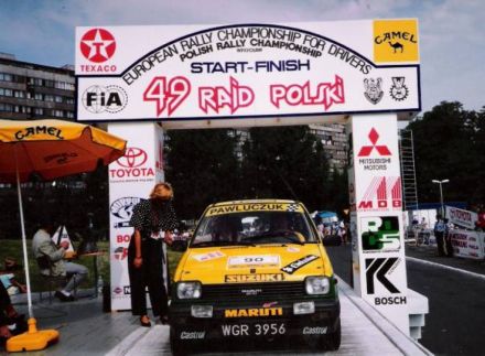 Włodzimierz Pawluczuk i Marek Kaczmarek - Suzuki Maruti 900.
