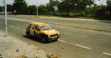 Włodzimierz Pawluczuk i Marek Kaczmarek - Suzuki Maruti 900.