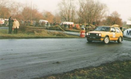 Włodzimierz Skrodzki i Marek Kaczmarek - VW Golf II GTi 16V.
