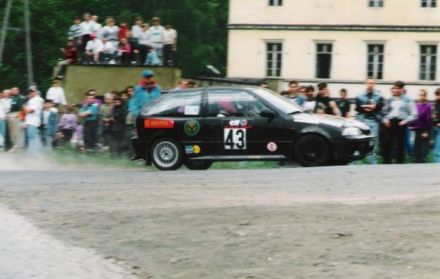 Piotr Granica i Marek Kaczmarek - Suzuki Swift GTi.