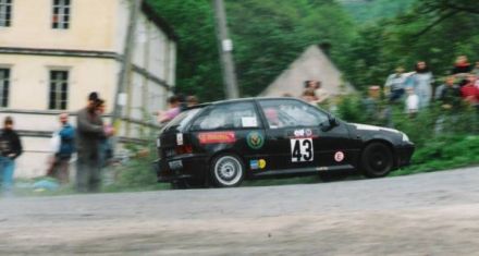 Piotr Granica i Marek Kaczmarek - Suzuki Swift GTi.