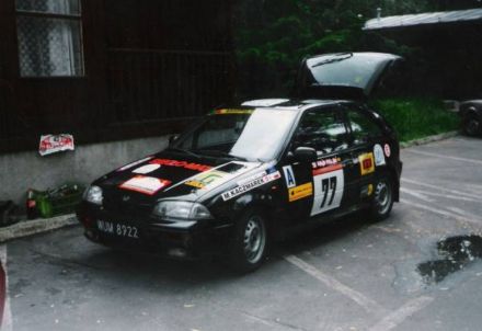 Piotr Granica i Marek Kaczmarek - Suzuki Swift GTi.