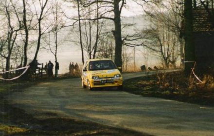 Jacek Sikora i Marek Kaczmarek - Fiat Cinquecento Sporting.