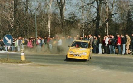 Jacek Sikora i Marek Kaczmarek - Fiat Cinquecento Sporting.
