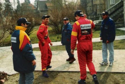 Sławomir Saniewski, Marek Kaczmarek, Leon Partyka, Jacek Sikora i Sebastian Chomicz.