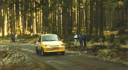 Jacek Sikora i Marek Kaczmarek - Fiat Cinquecento Sporting.