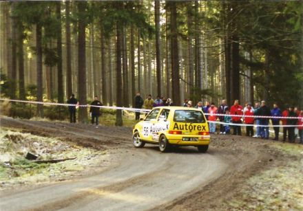Jacek Sikora i Marek Kaczmarek - Fiat Cinquecento Sporting.