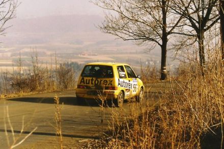 Jacek Sikora i Marek Kaczmarek - Fiat Cinquecento Sporting.