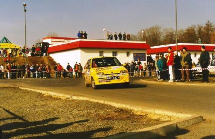 Jacek Sikora i Marek Kaczmarek - Fiat Cinquecento Sporting.