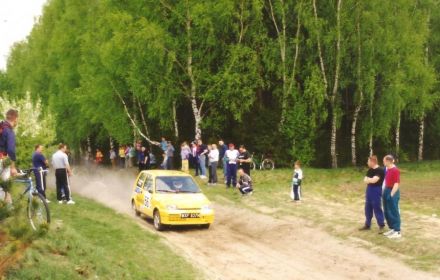 Jacek Sikora i Marek Kaczmarek - Fiat Cinquecento Sporting.
