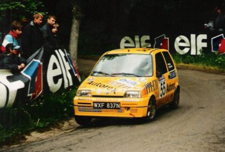 Jacek Sikora i Marek Kaczmarek - Fiat Cinquecento Sporting.
