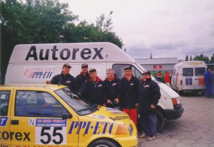 Jacek Sikora, Paweł Górczyński, Leszek Małkowski, Marek Kaczmarek i Leon Partyka.