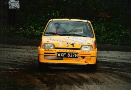 Jacek Sikora i Marek Kaczmarek - Fiat Cinquecento Sporting.