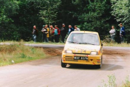 Jacek Sikora i Marek Kaczmarek - Fiat Cinquecento Sporting.